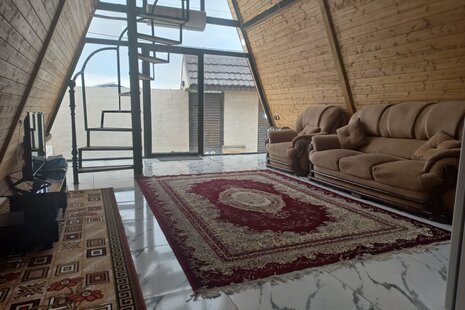 کلبه سوئیسی دوبلکس تکخواب جکوزی دار در بابلسر