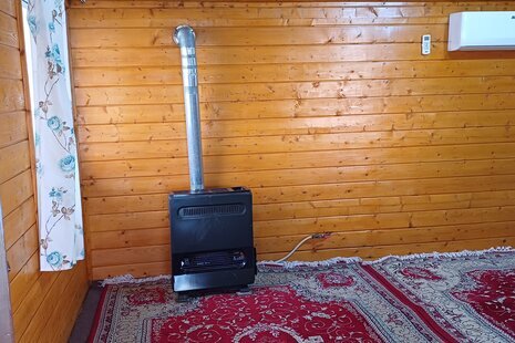 کلبه دوبلکس تکخواب چوبی سامان در ماسال
