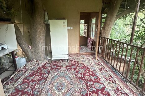 کلبه دوبلکس جنگلی تکخواب درختی جهان در کیاده ساری