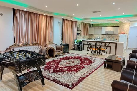 آپارتمان مبله تکخواب در باغ بهادران