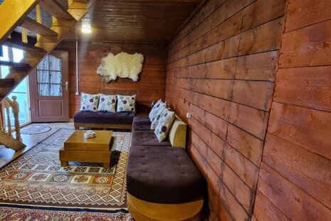 کلبه چوبی دوبلکس در ماسال