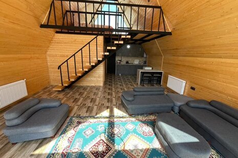 کلبه دوبلکس سوئیسی آلپ در ماسال