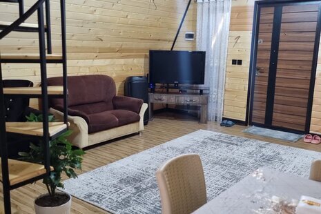 کلبه سوئیسی دوخواب مبله دریا در محمودآباد