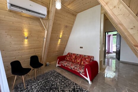 کلبه سوئیسی دوبلکس دوخواب آرتمیس در ماسال