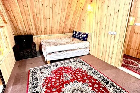 کلبه دوبلکس چوبی دوخواب در اسالم