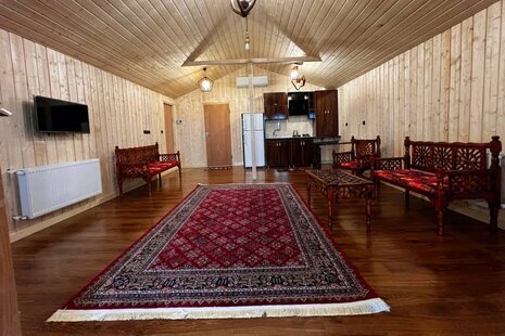 کلبه vip دو خواب مبله در فومن