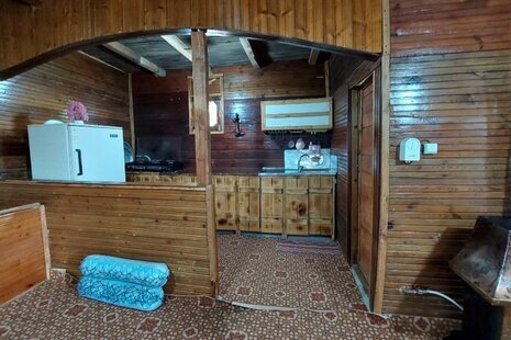 کلبه جنگلی تکخواب افرا در سوادکوه