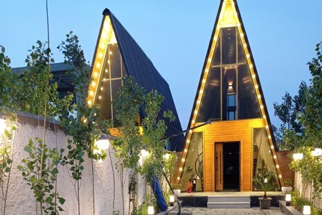 کلبه سوئیسی استخردار سه خواب جنگلی در چمستان