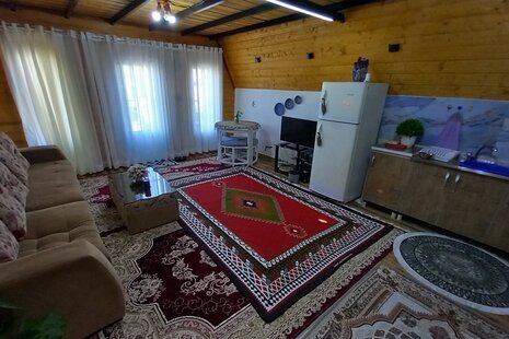 کلبه سوئیسی دوبلکس مبله تکخواب آرامش در ماسال