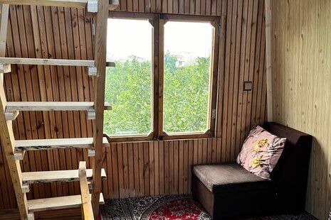 کلبه تریپلکس سوئیسی دوخواب در چابکسر
