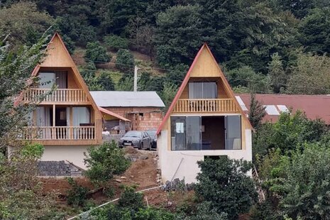 کلبه تک خواب سوئیسی مرسانا در بابل