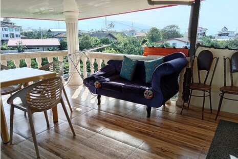 واحد تکخواب گیلدا در طبقه دوم ویلا در رودسر