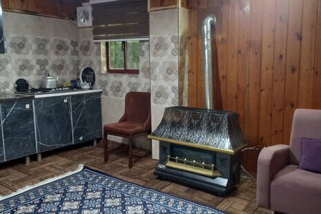 کلبه ی چوبی دوبلکس در سوادکوه