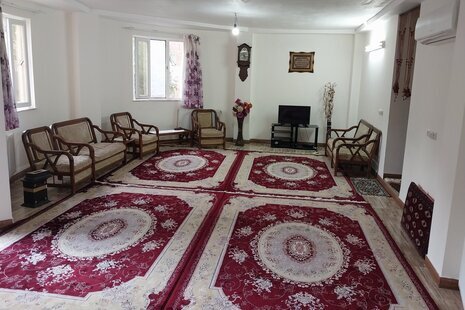 واحد مبله دوخواب جنگلی فرشید در طبقه همکف ویلا ماسال