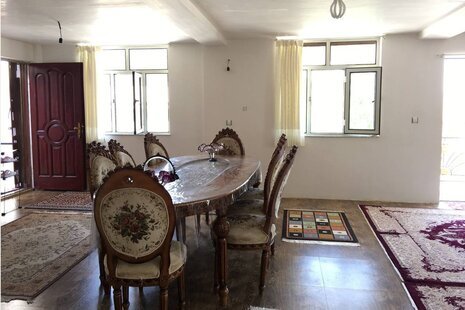 واحد دو خواب در طبقه اول باغ ویلایی کلاردشت