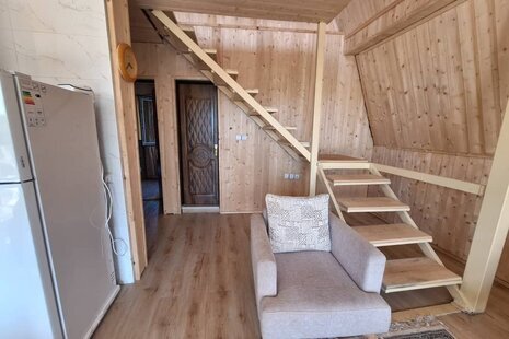 کلبه سوئیسی مبله دوخواب مروارید در چابکسر
