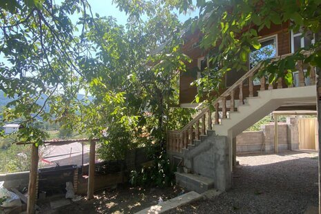 کلبه چوبی تکخواب آرامش در سوادکوه