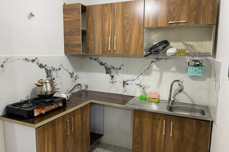 واحد تکخواب مبله در طبقه همکف ویلا چمستان