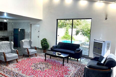 ویلا دوبلکس استخردار دوخواب مبله در کرج آرامش