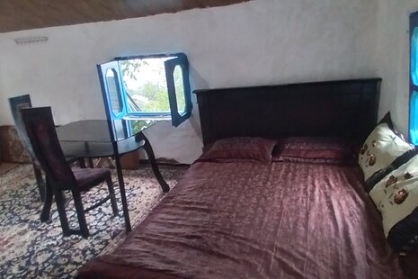 کلبه کاهگلی مبله باران در چمستان