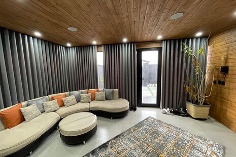 کلبه مبله دوبلکس دو خواب در زیبا کنار