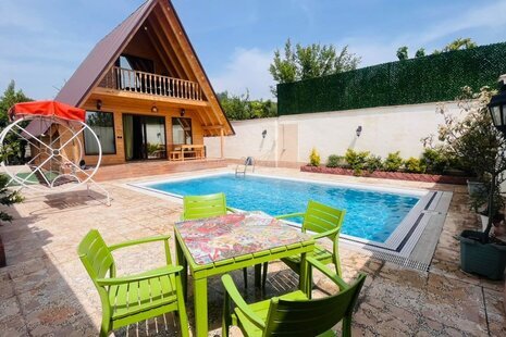 کلبه سوئیسی دوبلکس استخردار درشیرگاه