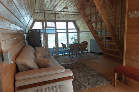 کلبه دوبلکس استخردار لمپا 1 در شیرگاه