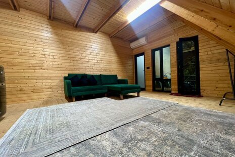 کلبه سوئیسی دوبلکس تکخواب کچاکومه واحد جان کومه در رشت