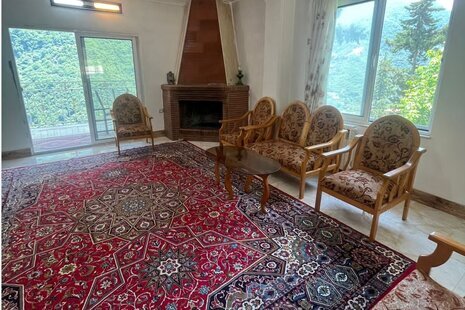 واحد مبله دوخواب در طبقه اول ویلا تنکابن