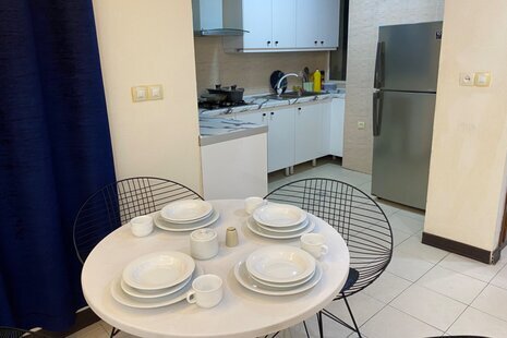 آپارتمان مبله دو خواب هیرمند 2 صدف در کیش