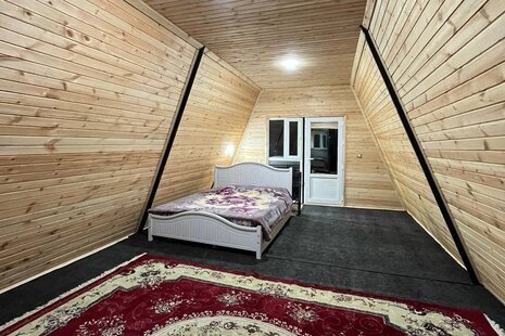 کلبه سوئیسی مبله تکخواب چوبین در ماسال