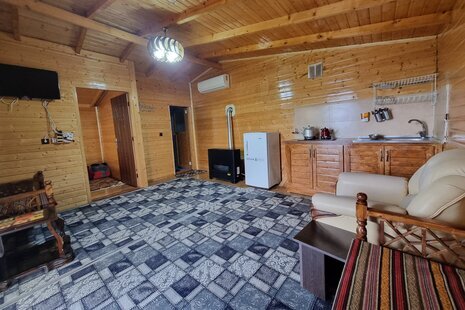 کلبه تکخواب مبله در شیرگاه