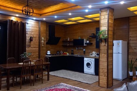 ویلا دوخواب چوبی روناس در رودسر