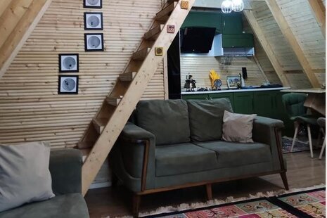 کلبه سوئیسی دوبلکس هورین در چابکسر