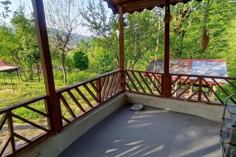 کلبه چوبی آرامش در ماسال