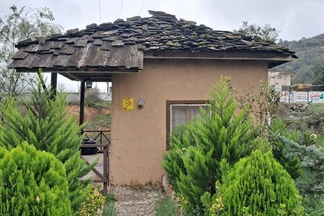 کلبه بخشش در اقامتگاه بومگردی آمل