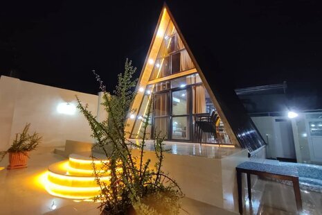 کلبه سوئیسی تکخواب دیدار در گلوگاه