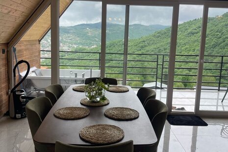 کلبه سوئیسی دوبلکس جکوزی دار مبله سه خواب کاریزما در زیرآب