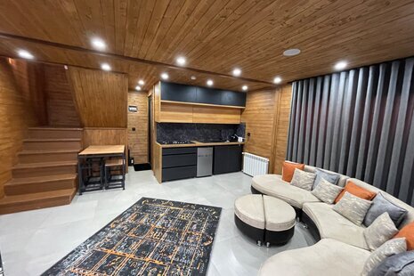 کلبه مبله دوبلکس دو خواب در زیبا کنار