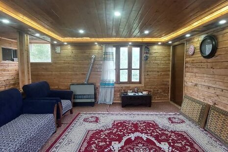 کلبه دوبلکس دوخواب جنگلی شاهین در بابل