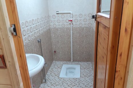 کلبه چوبی سبز صادق در ماسال