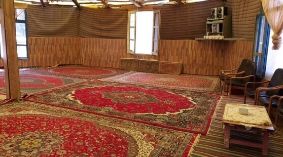 اتاق 250متری در اقامتگاه بومگردی در کلیبر
