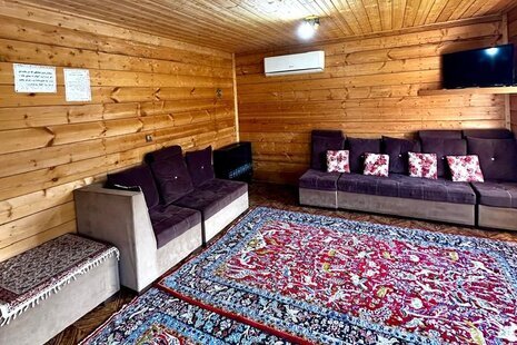 کلبه چوبی دو خواب دوبلکس در ماسال