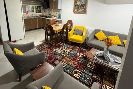 واحد دوخواب امیر در طبقه همکف ویلای کلاردشت