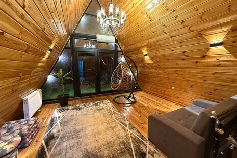 کلبه سوئیسی دوبلکس دوخواب لاکچری شالیزار در پره سر