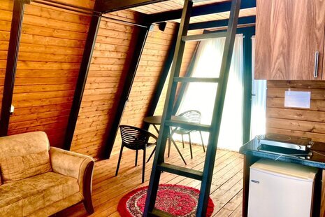 کلبه سوئیسی تکخواب میراث 2 در نور