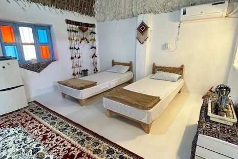 اتاق دریا 2 در اقامتگاه بومگردی قشم