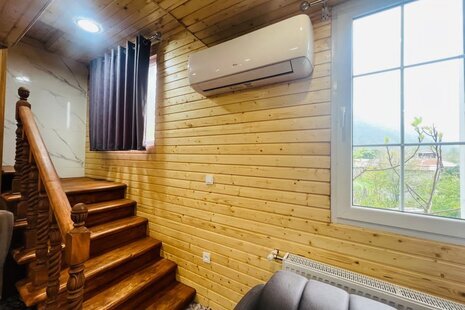 کلبه چوبی دوبلکس دوخواب در ماسال