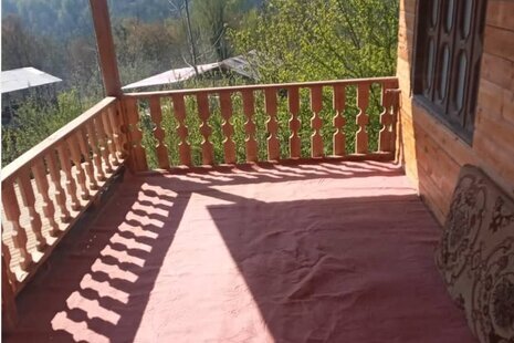 ویلا دوبلکس عمارت چوبی تکخواب در بابل