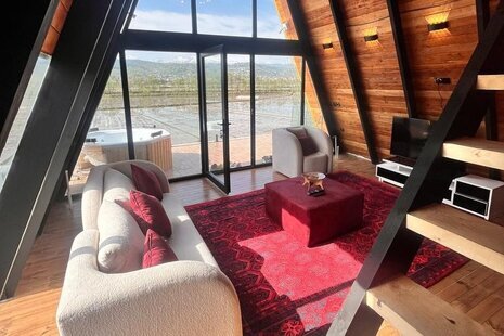 کلبه سوئیسی دوبلکس دو خواب میم در بابل